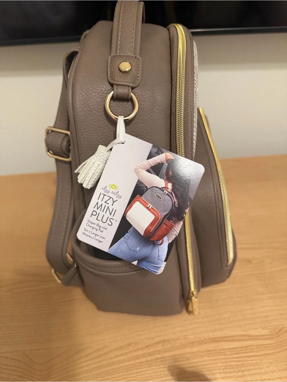 Itzy Ritzy - Itzy Mini Plus Backpack Diaper Bag with Changing Pad. NWT